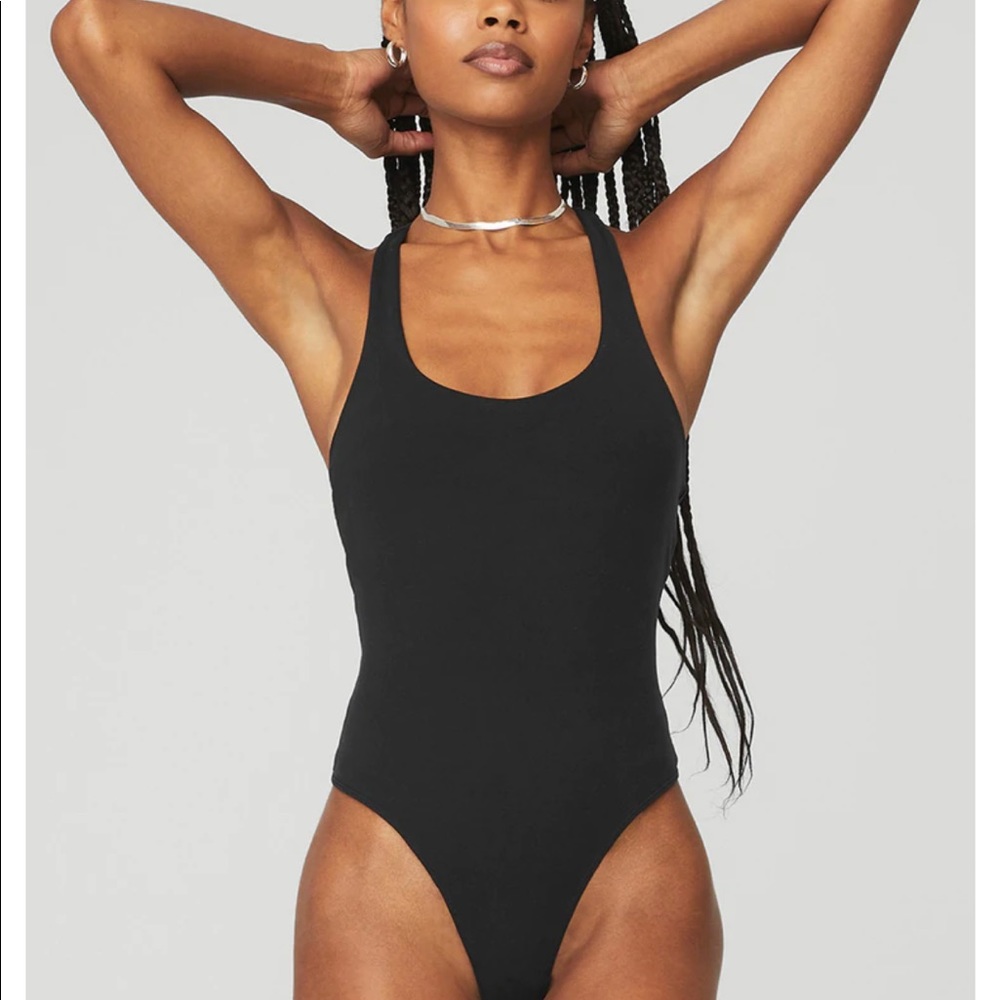 ALO Yoga Sleek Back Bodysuit - size M